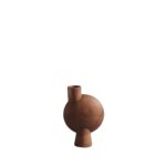 Sphere Vase Bubl, Medio -- Terracotta