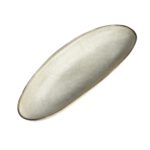 Long oval tray Mame -- Oyster