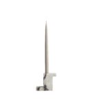 Brick Candle Holder, Tall -- Calacatta