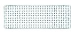 NACHTMANN Bossa Nova Rectangular Crystal Plate – 42 cm